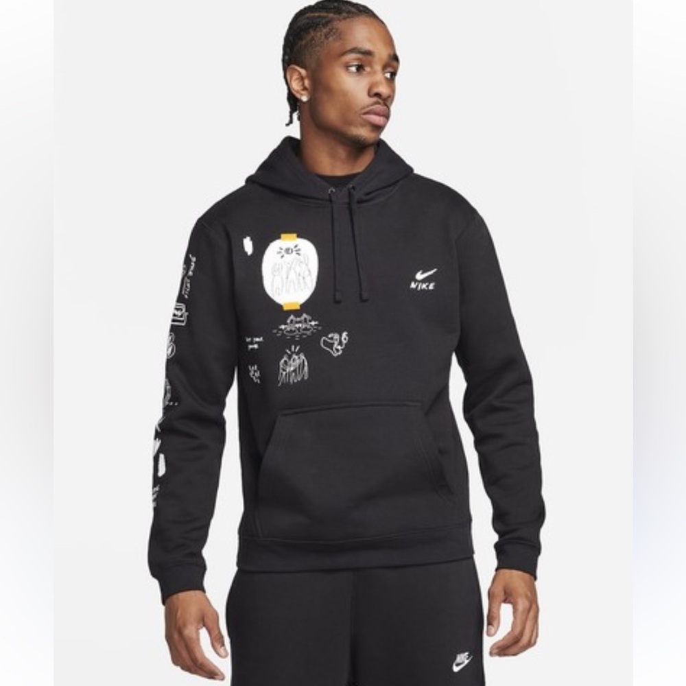 Nike Colin Kaepernick x Joy Yamusangie Men’s Hoodie in Black Size Small